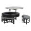 Table basse avec 3 tabourets T42-1271600123