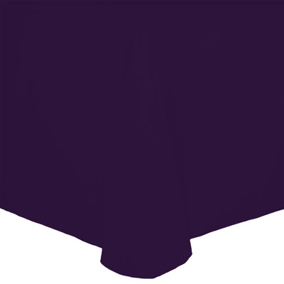 Solid Color Round Tablecloth