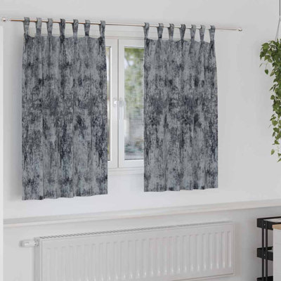 Alithia Velvet Room Darkening Curtain Pair