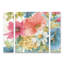 Ensemble de 3 panneaux muraux - Lisa Audit «My Garden Bouquet II», art mural pour salon, chambre à coucher ou bureau 