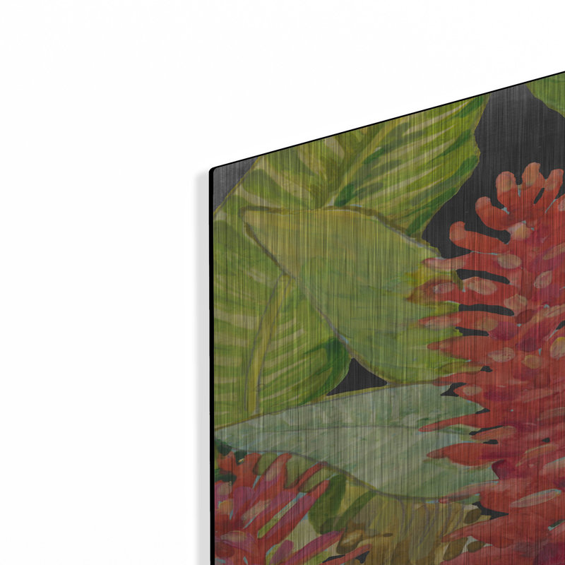 «Bay Tropical Home ™» par Tim O'Toole, art mural en métal Bay Isle Home ™, H 36 po x l 24 po