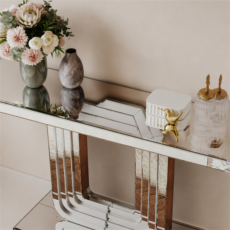 Mirrored Console Table