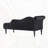 60.6" Velvet Chaise Lounge Buttons Tufted Nailhead Trimmed-66830246
