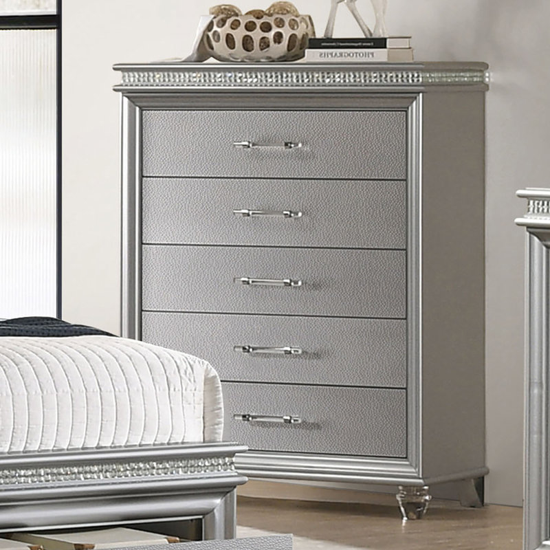 Commode 5 tiroirs l 37,23 po