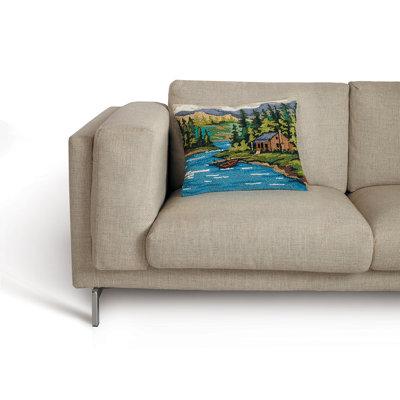  Wool Indoor / Outdoor Throw Pillow