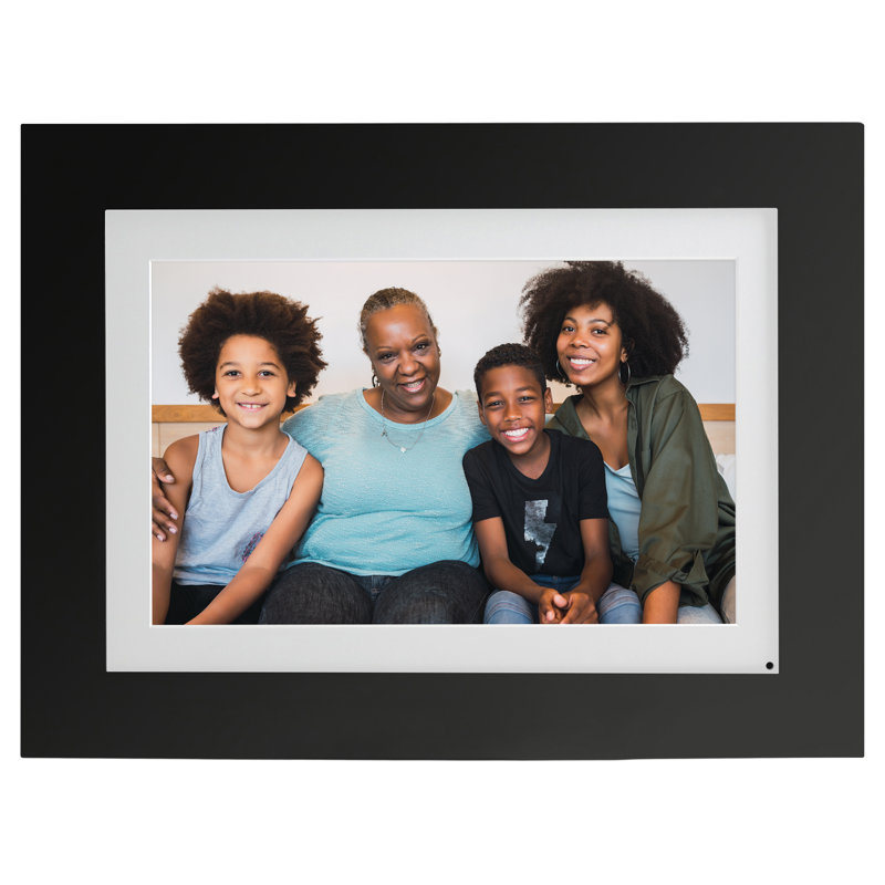 Smart Digital Picture Frame Digital Picture Frame, 10", Black