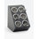 Classic Black 6-Cylinder Vertical Flatware / Condiment Display