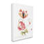 Illustration simple de pétales de fleurs oranges et roses par Nan Rae - Peinture-70554925-70554923