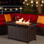 Table de foyer d'extérieur au propane Alumium-442765889-442765890