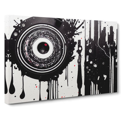 Evolving Cassette Tape - Wrapped Canvas Print