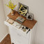 Armoire de rangement pour chaussures avec 3 tiroirs rabattables et 1 tiroir
