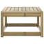 Garden Footstool Impregnated Wood Pine