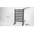 8-Bar Towel Warmer With Space Heater, Touch Control, Dual Functionality, PTC Heating, IPX2 Waterproof