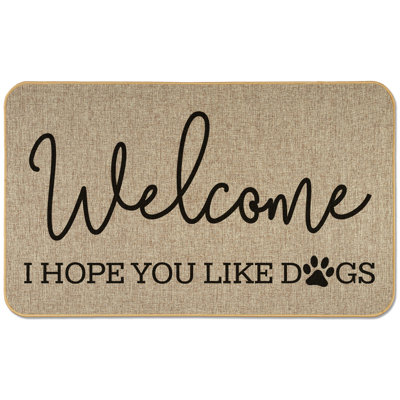 Tapis de cuisine Welcome Dogs Look