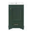 Meuble-lavabo simple de 20 pouces avec dessus en céramique-244676763
