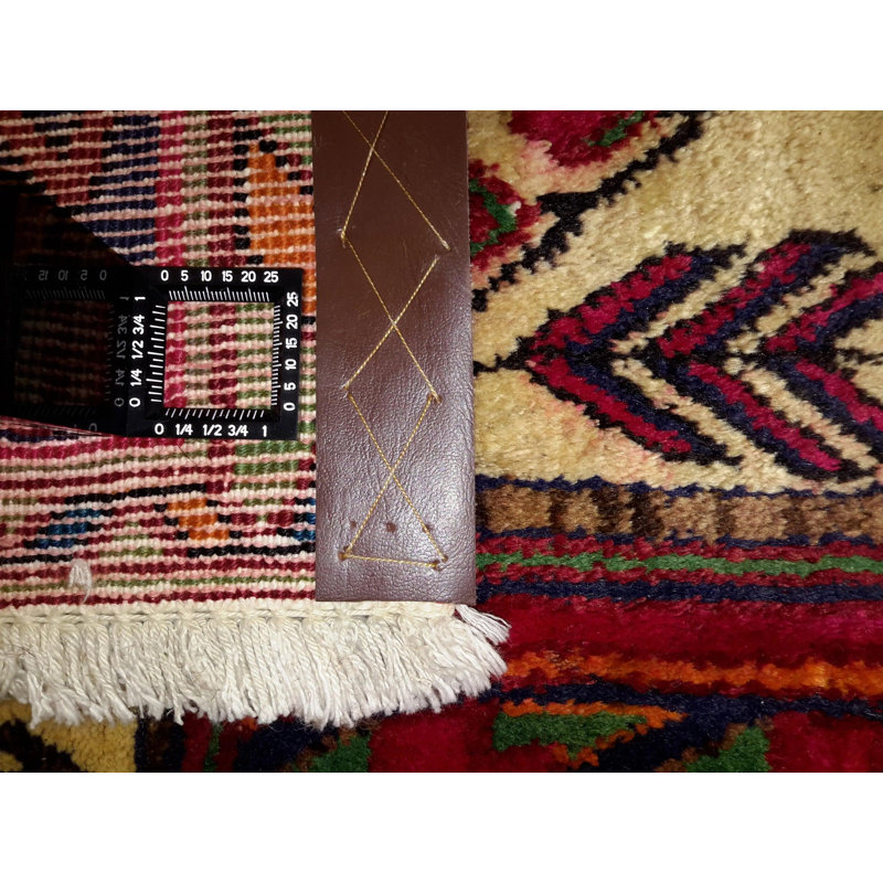 Oriental Area Rug in Rust