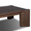 Table basse d'extérieur Manley - teinte brun selle