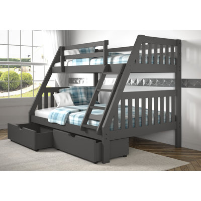 Dubbo Solid Wood Standard Bunk Bed by Harriet Bee