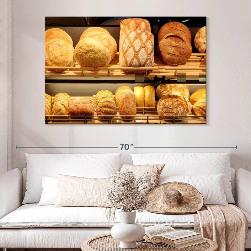 Yarlin Baking With Apples, 34" H x 51" W