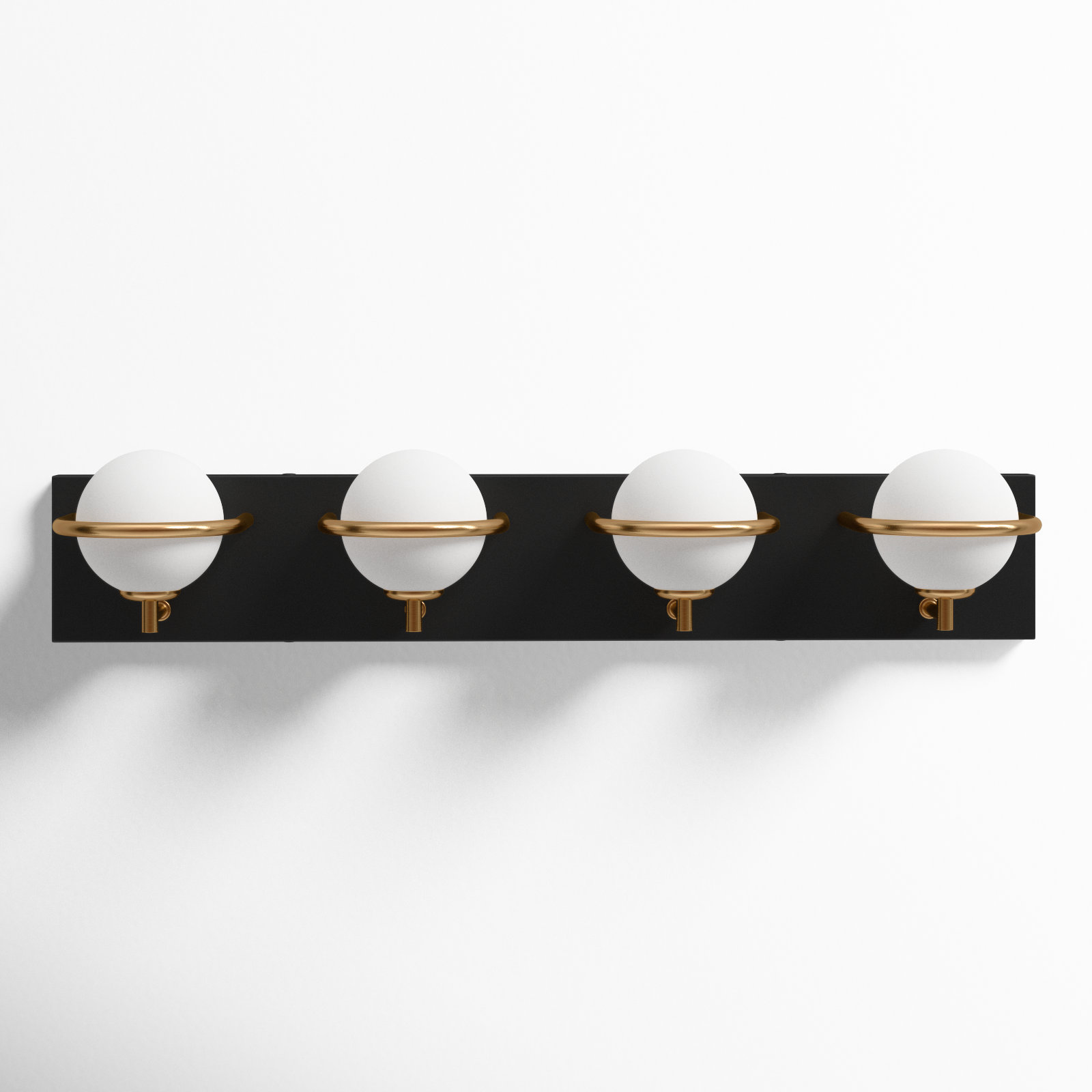 Bertram 4 Light Frosted Dimmable Vanity Light