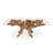 Ironton Glass Top Solid Wood Base Dining Table
