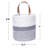 1 Pack Wall Hanging Storage Basket