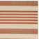 Arneshia Striped Terracotta/ Beige Indoor / Outdoor Area Indoor/Outdoor Area Rug