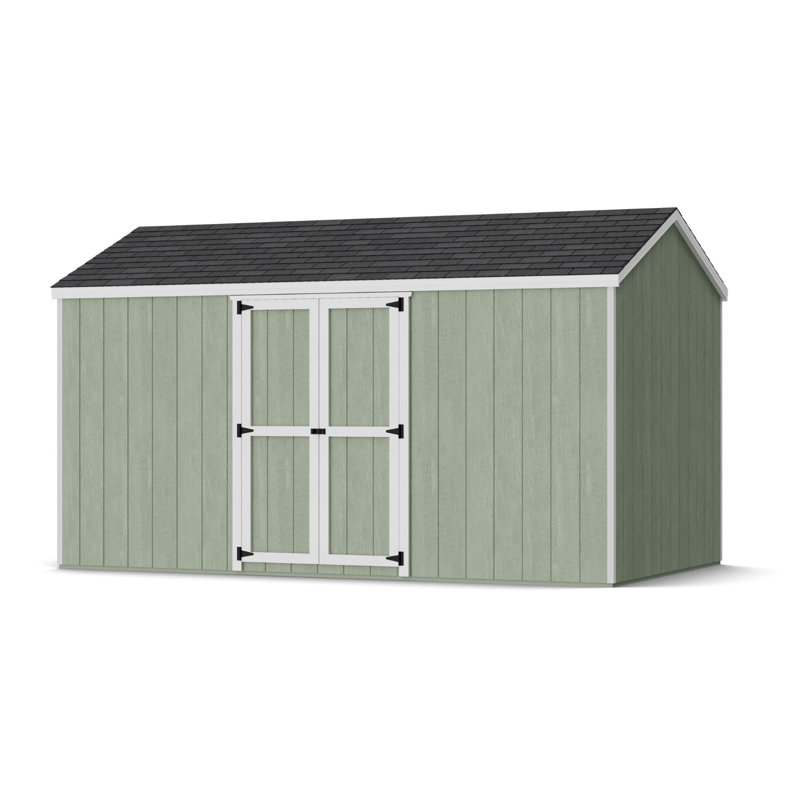 Value Gable Shed With Side Entry, 96.5'' H x 96'' W x 168'' D, No