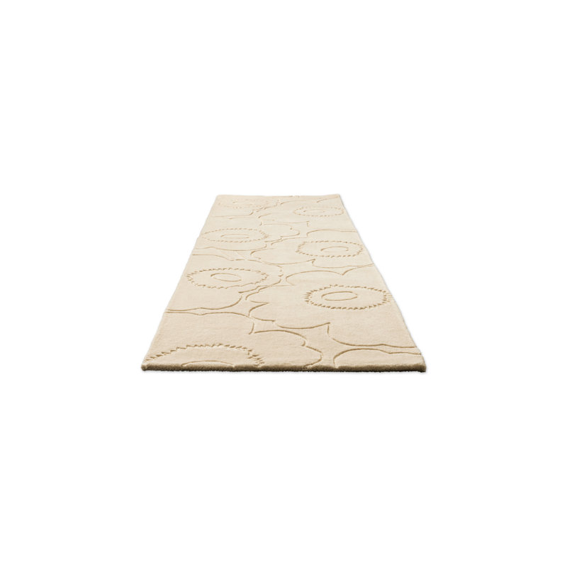 Piirto Unikko Natural White | 133701, Natural White, Runner 3' x 9'