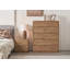 Eversley 50cm W Manufactured Wood Bedside Table