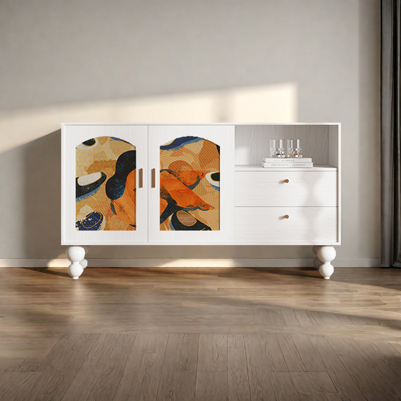 Buffet de style européen, Blanc
