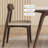 Sintered stone solid wood ash dining table set-110961558