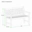 Banc de jardin d'extérieur en teck Schank-39926771