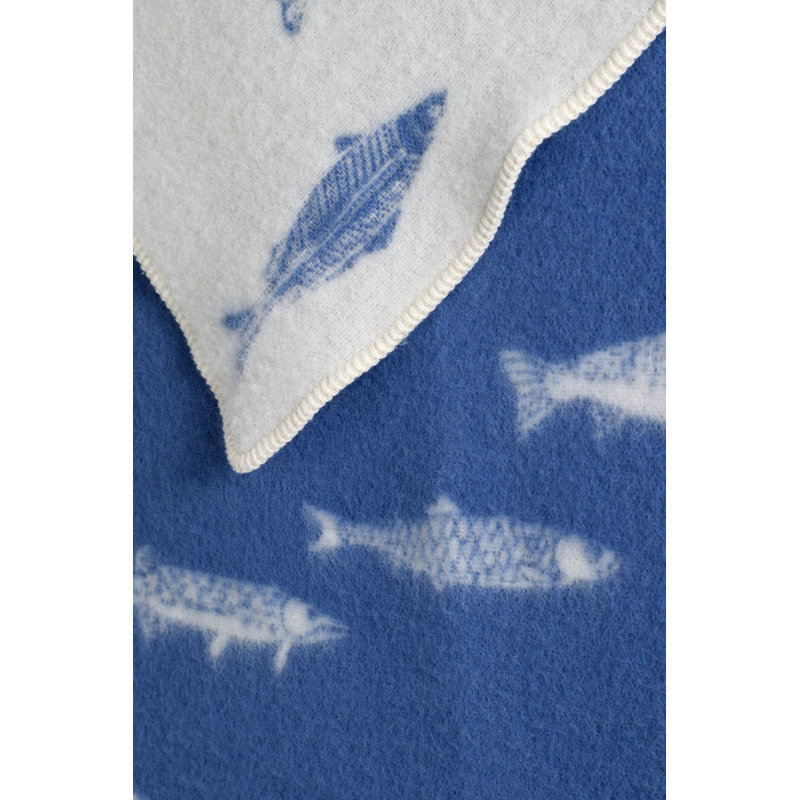 Fish Wool Blanket