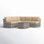 Ensemble de conversation modulaire avec coussins 6 pièces Tonioni-1764516157
