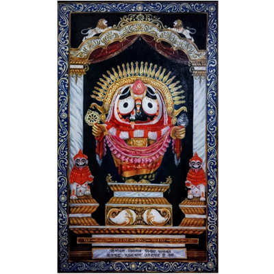 Lord Jagannath | Acrylic On Canvas | By Debasish Mazumder