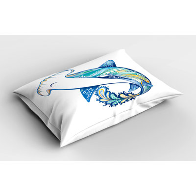 Shark Polyester Sham Set