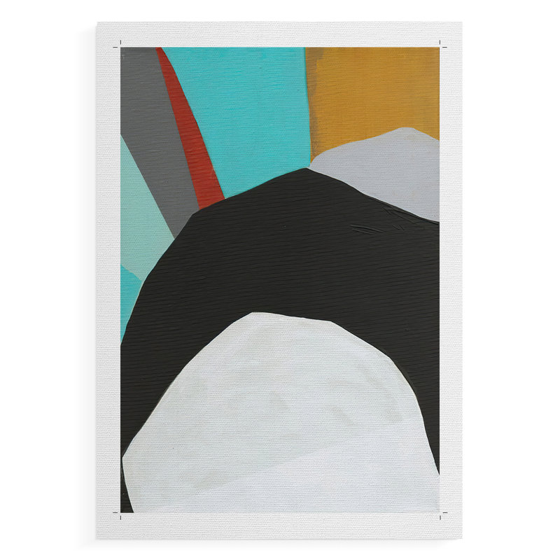 Graphica III - Impression sur toile seulement - NON-CADRE, H 18 po x l 12 po