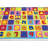 Romig Rectangle Checkered Machine Woven Nylon Rug
