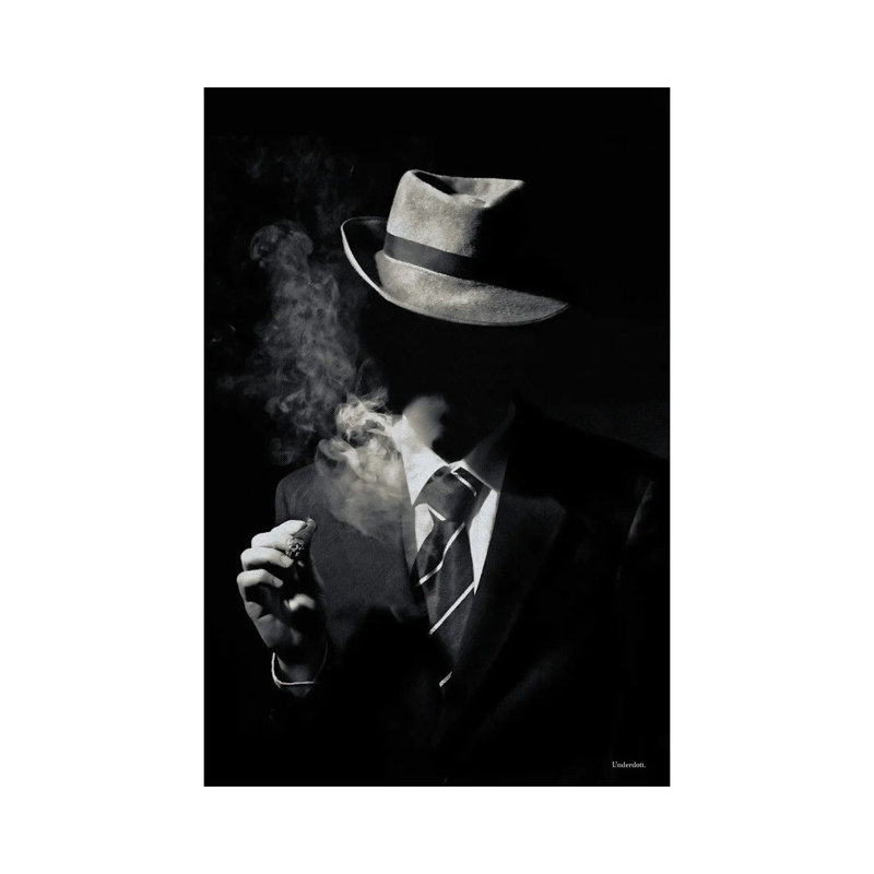 Nobody by Underdott Art - Wrapped Canvas Print, 20.32 cm H x 30.48 cm W