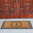 Fabrizia Natural Coir Monogrammed 48" x 30" Non-Slip Outdoor Door Mat-1731252511