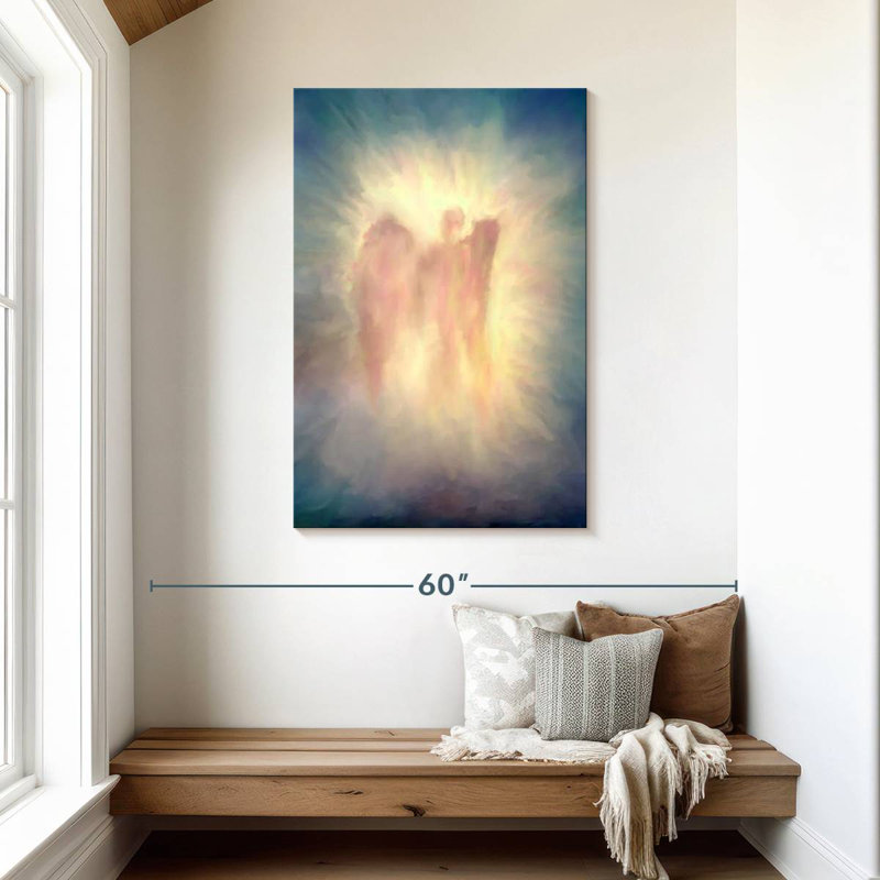 Leisha Abstract Angel, 45" H x 30" W