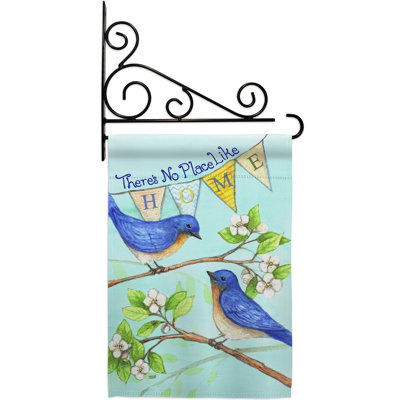 Quillin Double Sided 18.5'' H x 13'' W Polyester Flag Set