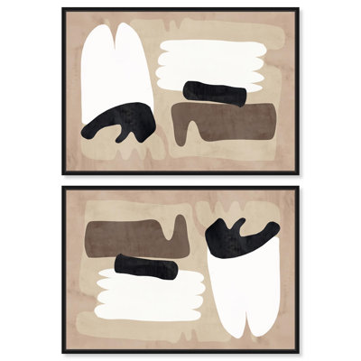 Sendera Set Canvas Modern Contemporary by Art Remedy