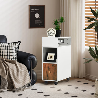 25cm W Bedside Table