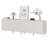 2-in-1 TV Stand For Tvs Up To 85",Storage Cabinet with Adjust Shelves-389460747