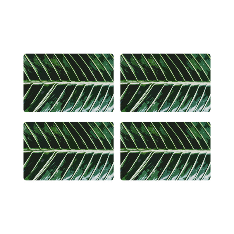 Napperon Tropical, Vert