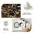 1PC Modern Abstract Geometric Circle Brown Tan Cream Black area rugs for Living Room, Soft and Comfortable, Suitable for all seasons, easy-to-maintain, machine washable Indoor floor mat, Under Table Farmhouse suitable for dining table, bedroom,-129870770