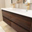 Meuble-lavabo double 47,6 po Neer