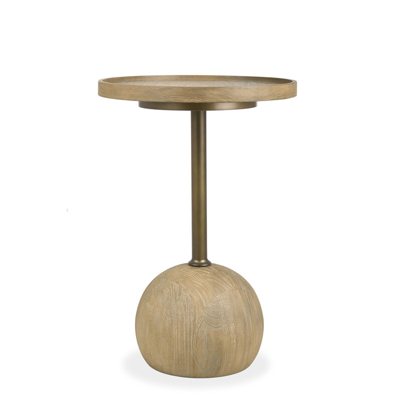 Caviar Solid Wood End Table